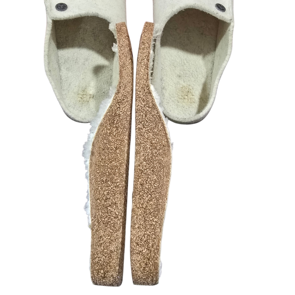 Birkenstock Zermatt Shearling Wool Felt Women's Size 40 - Picture 10 of 15